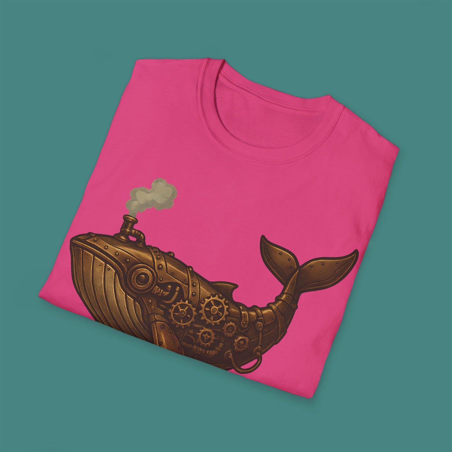 Steampunk Mechanical Whale Unisex T-Shirt