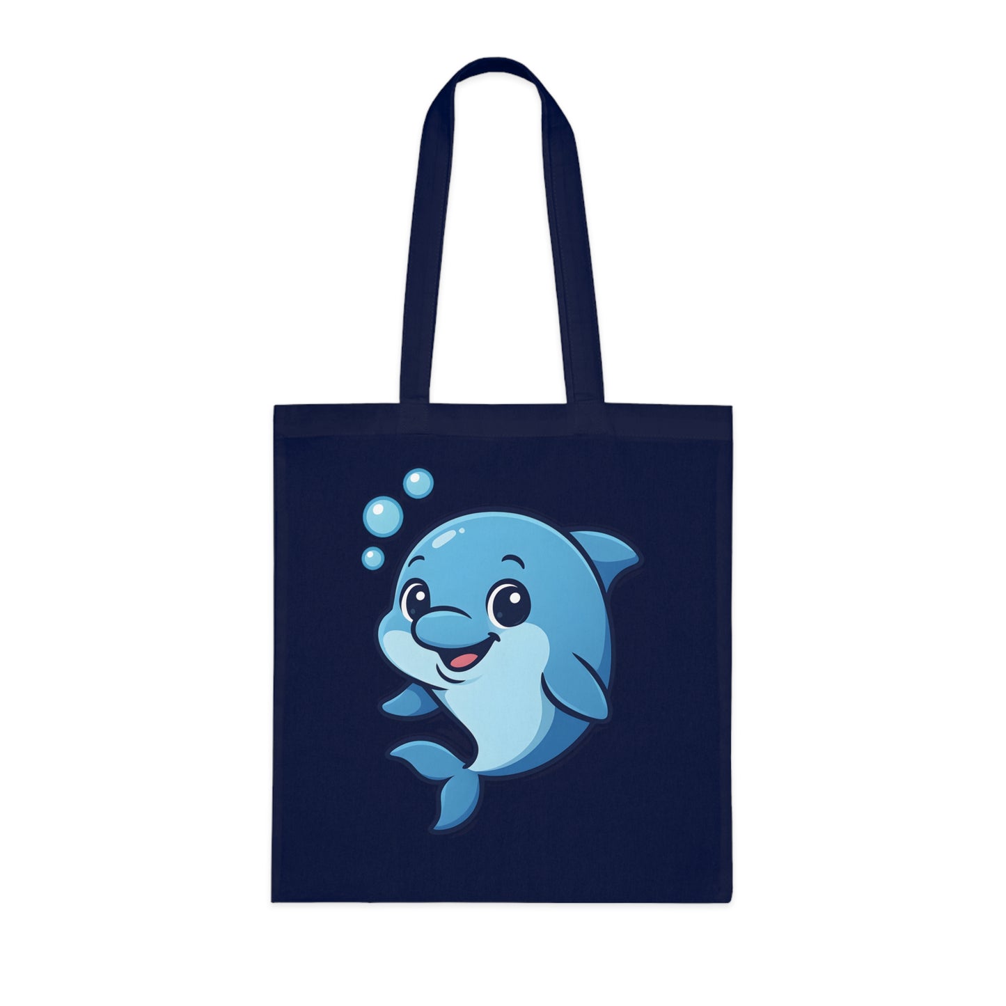 Cartoon Cute Dolphin Tote Bag