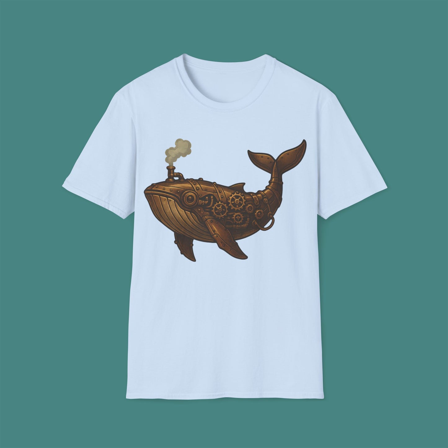 Steampunk Mechanical Whale Unisex T-Shirt