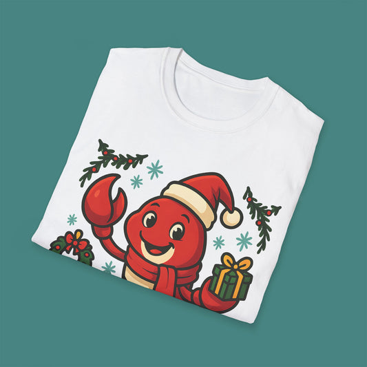 Christmas Lobster Unisex T-Shirt