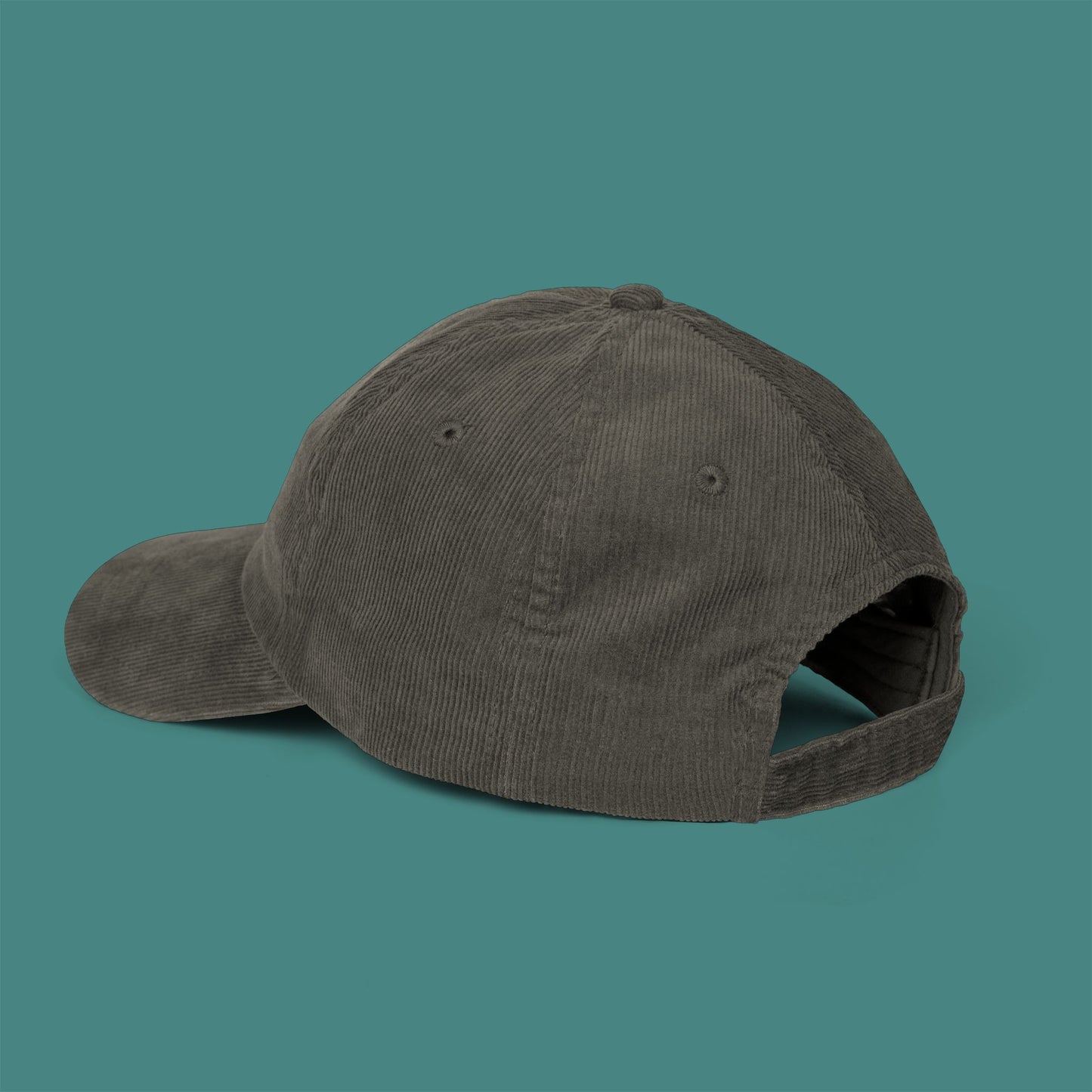 Intricate Mandala Octopus Corduroy Embroidered Cap