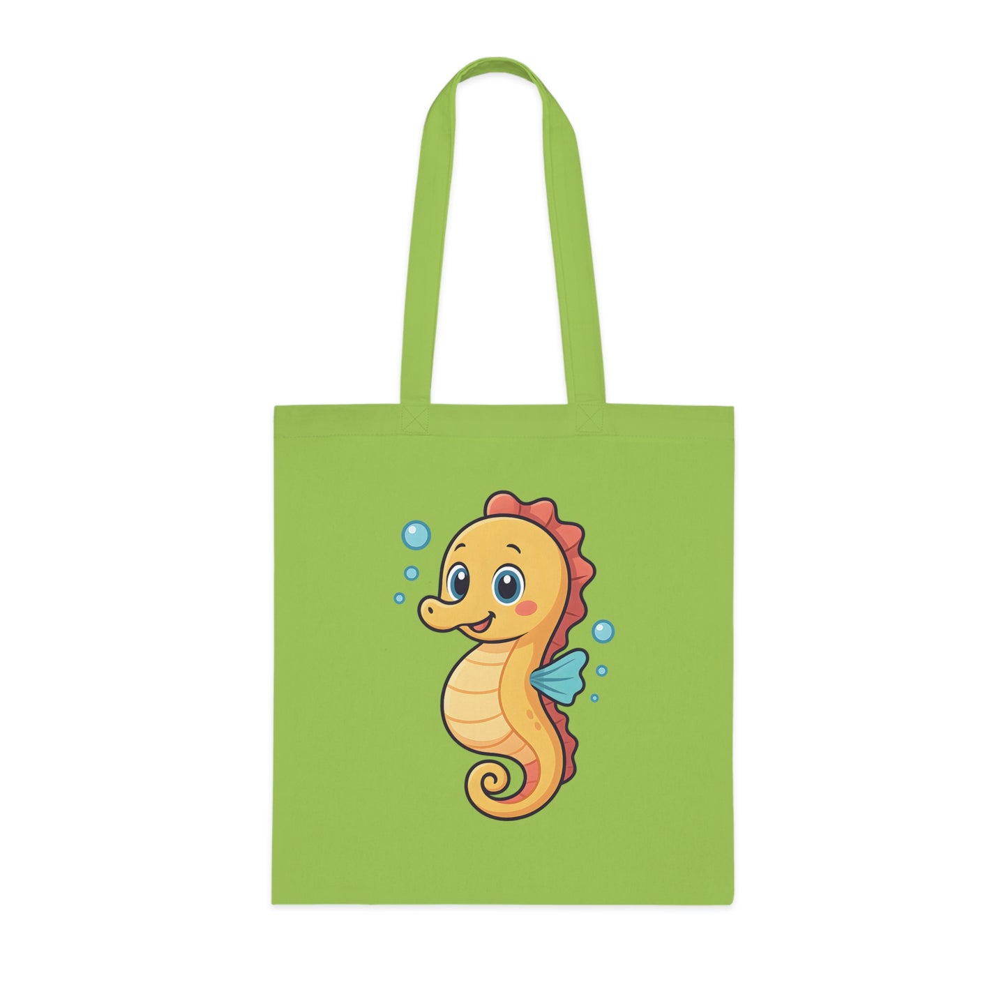Cartoon Cute Seahorse Tote Bag