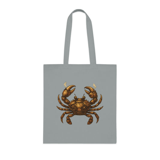 Steampunk Mechanical Crab Tote Bag