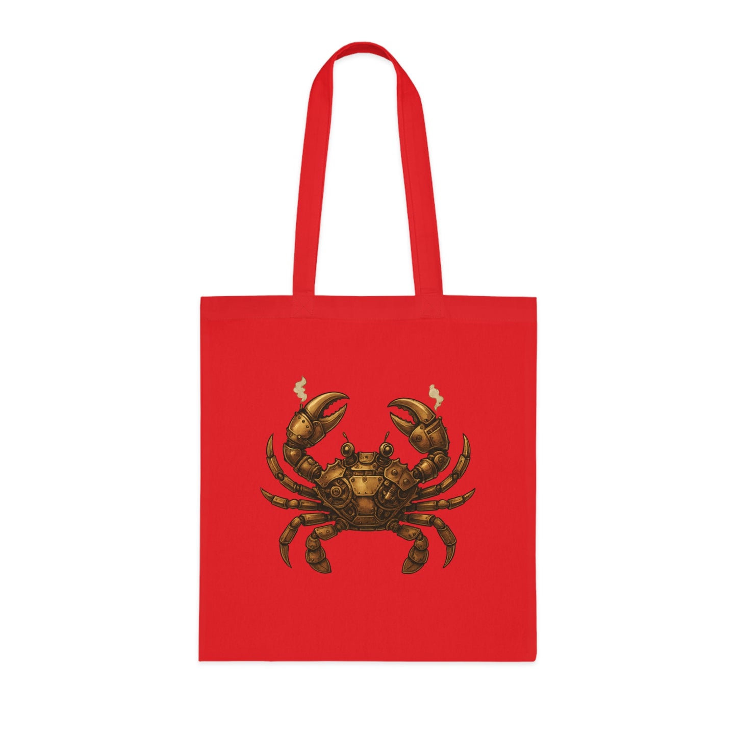Steampunk Mechanical Crab Tote Bag