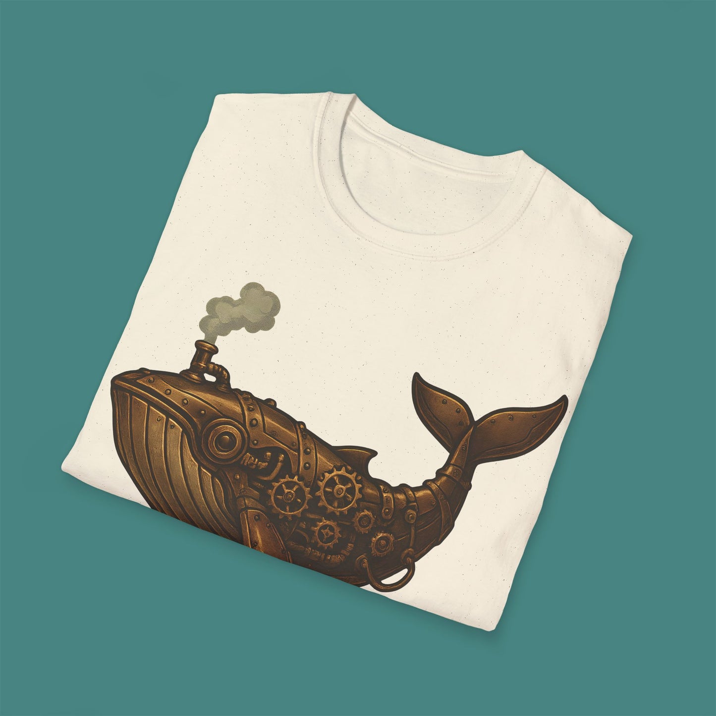 Steampunk Mechanical Whale Unisex T-Shirt