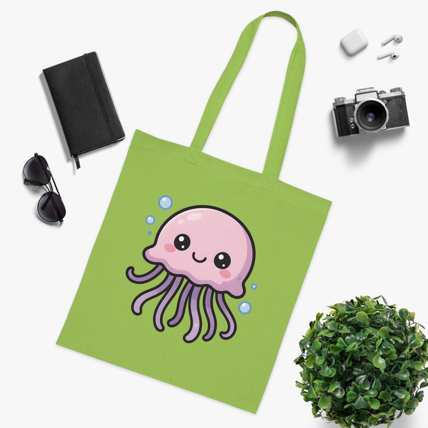 Cartoon Cute Jellyfish Tote Bag
