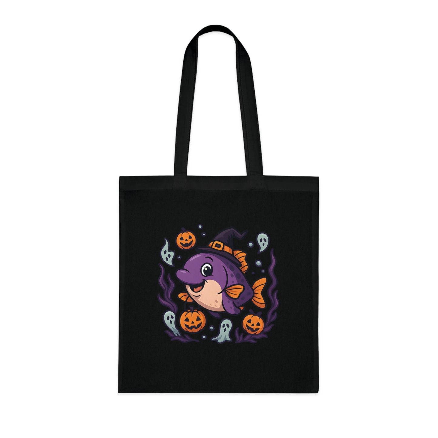 Halloween Fish Tote Bag