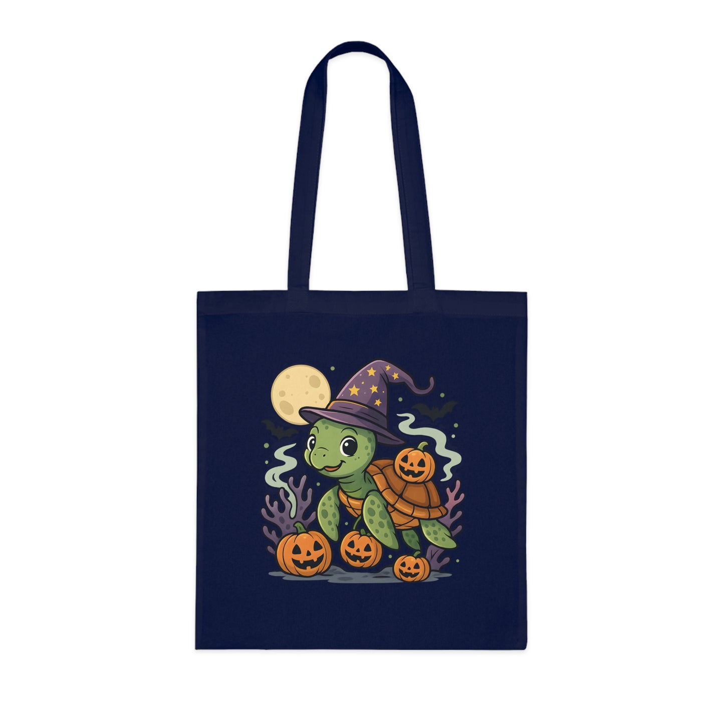 Halloween Turtle Tote Bag