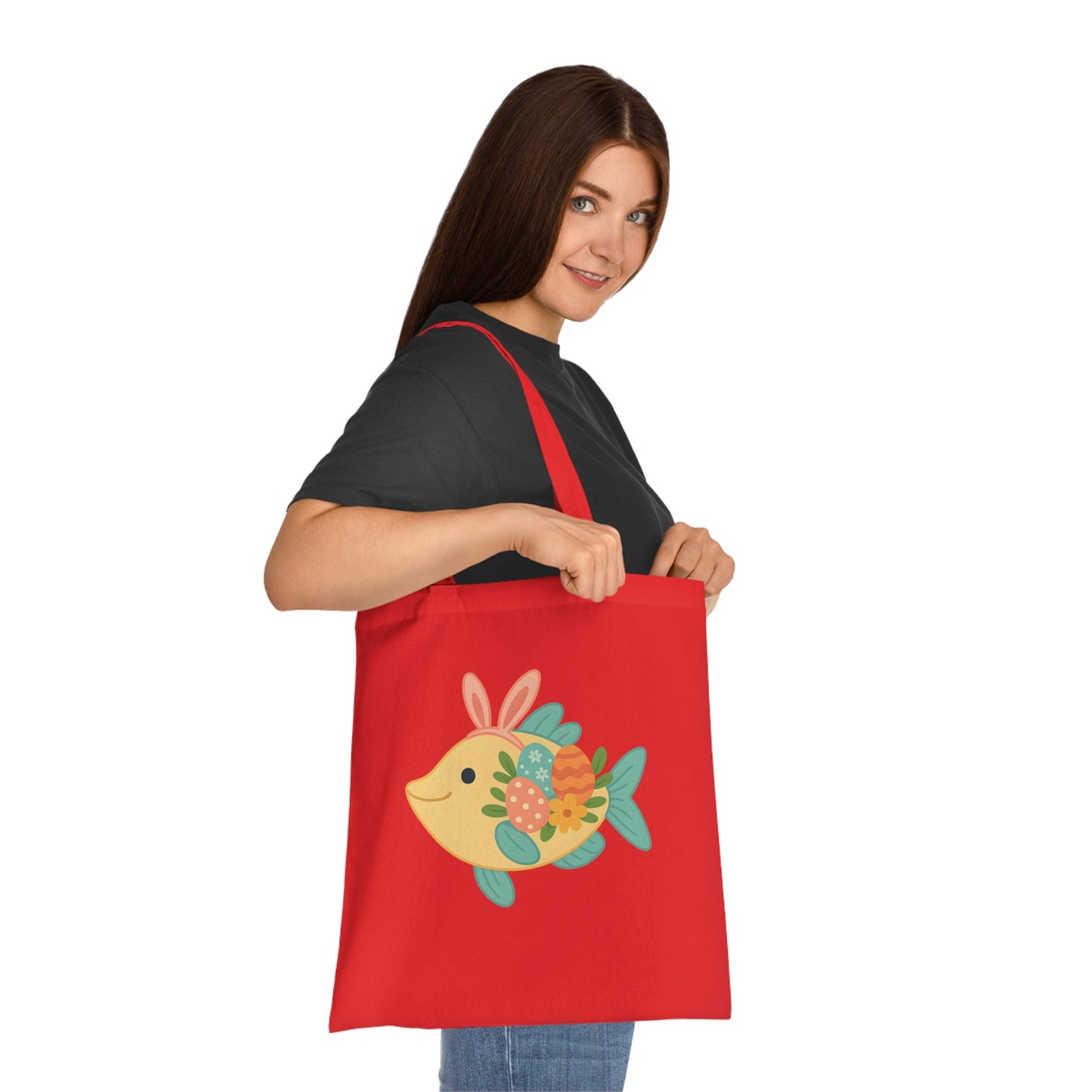 Easter Fish Tote Bag