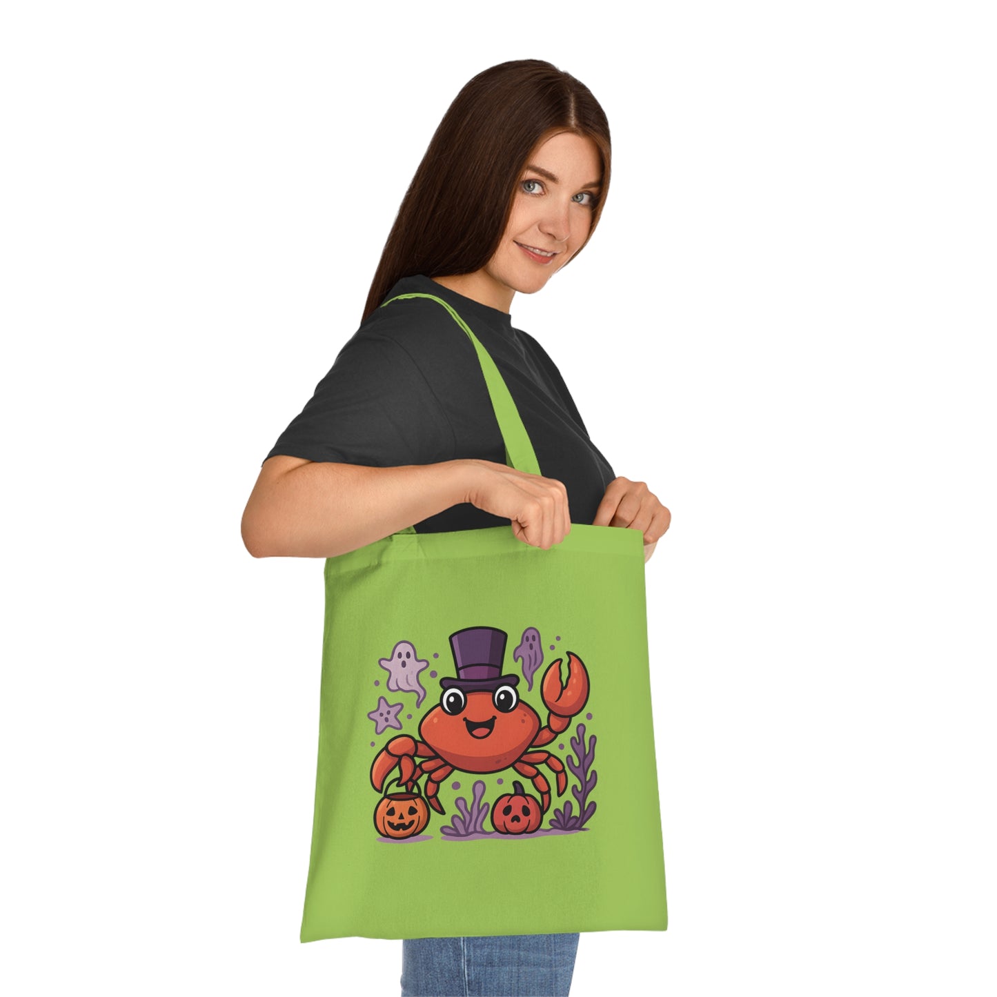 Halloween Crab Tote Bag