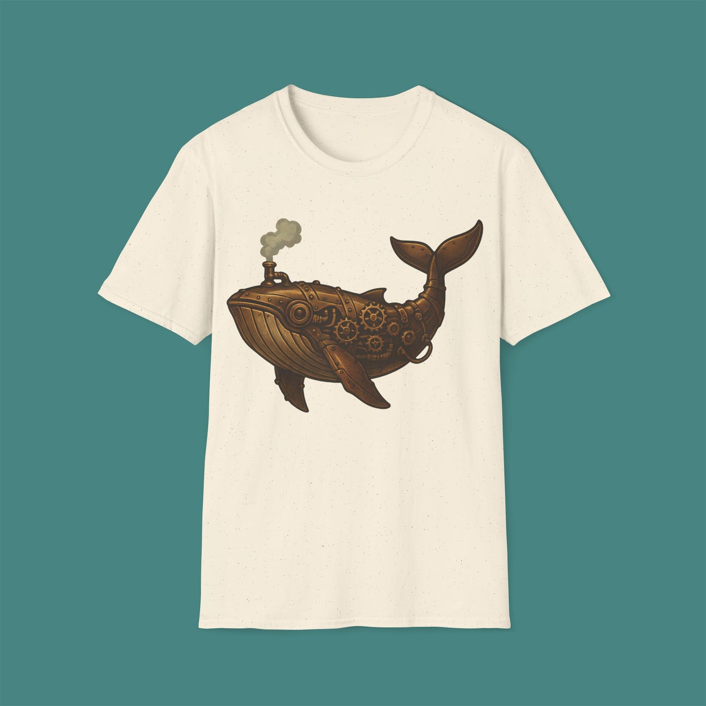 Steampunk Mechanical Whale Unisex T-Shirt