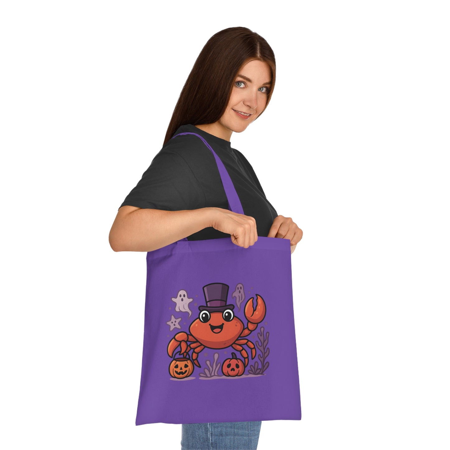 Halloween Crab Tote Bag