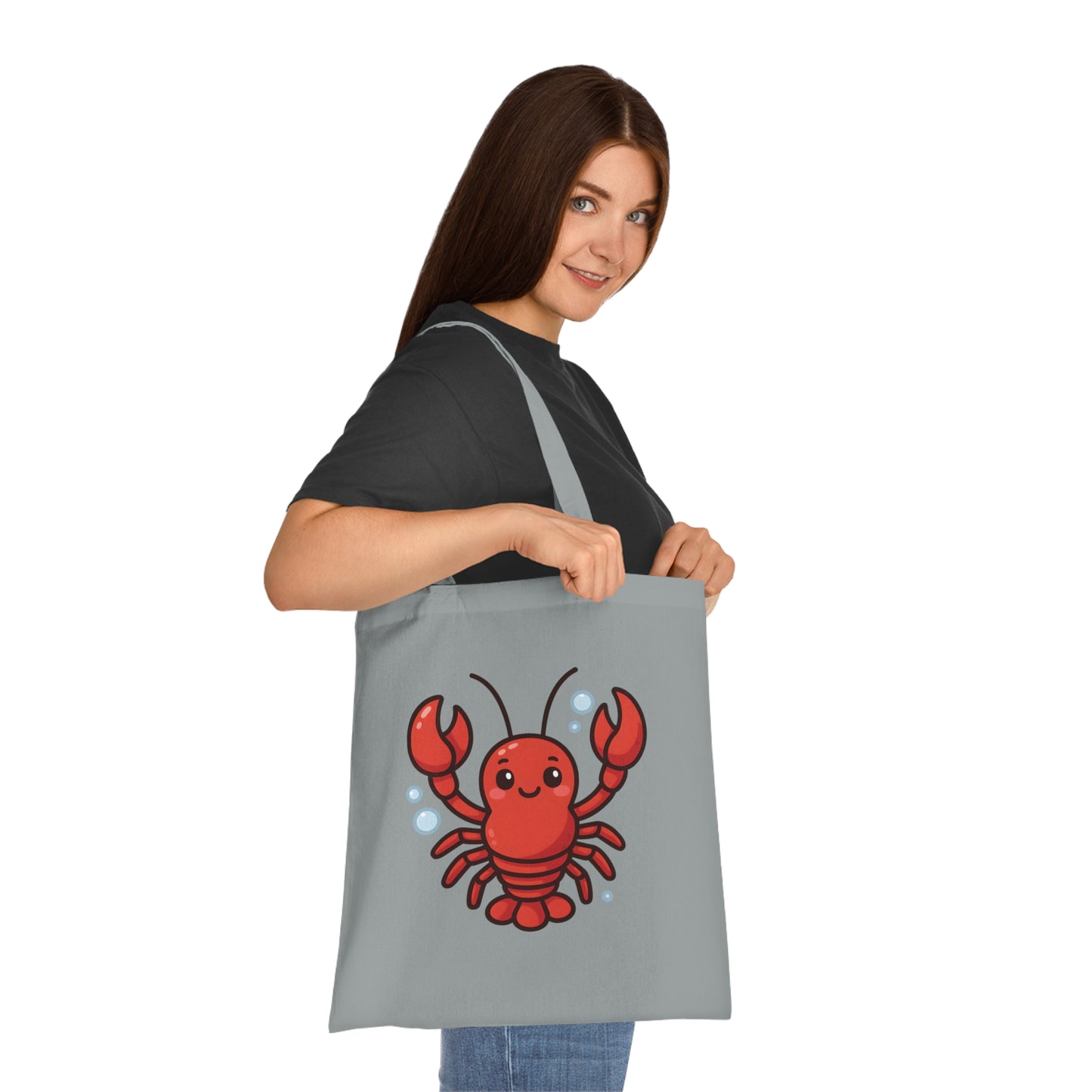 Cartoon Cute Lobster Tote Bag