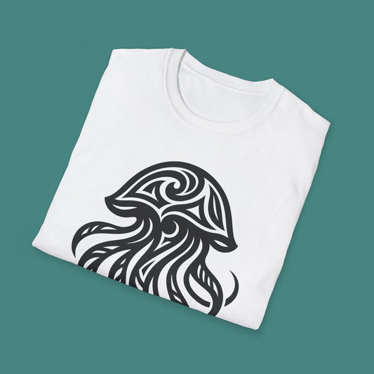 Tribal Tattoo Jellyfish Unisex T-Shirt