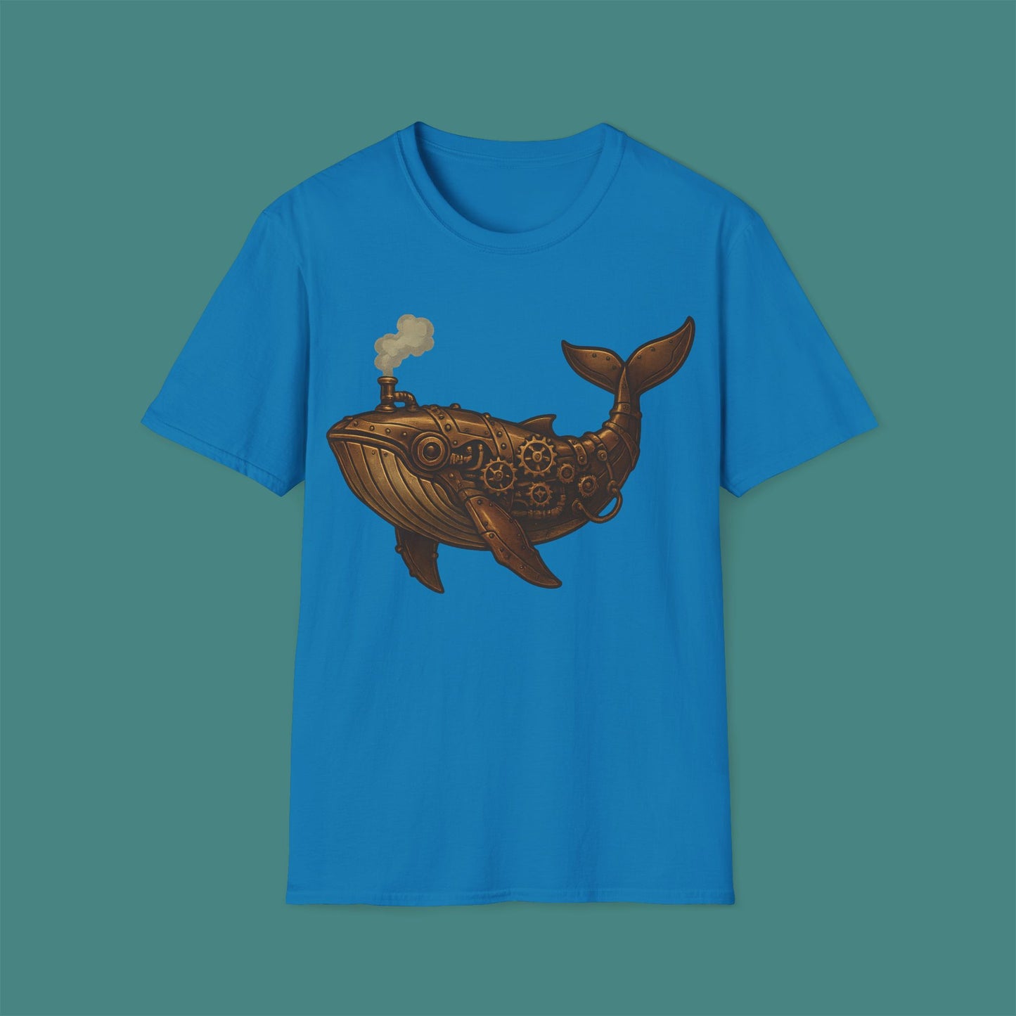 Steampunk Mechanical Whale Unisex T-Shirt