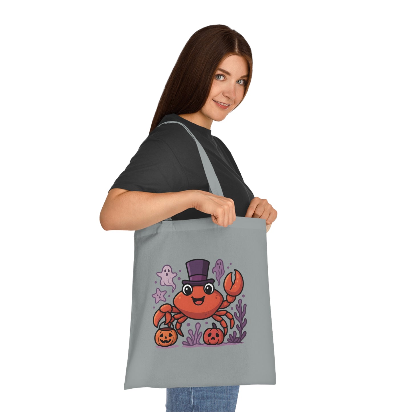 Halloween Crab Tote Bag