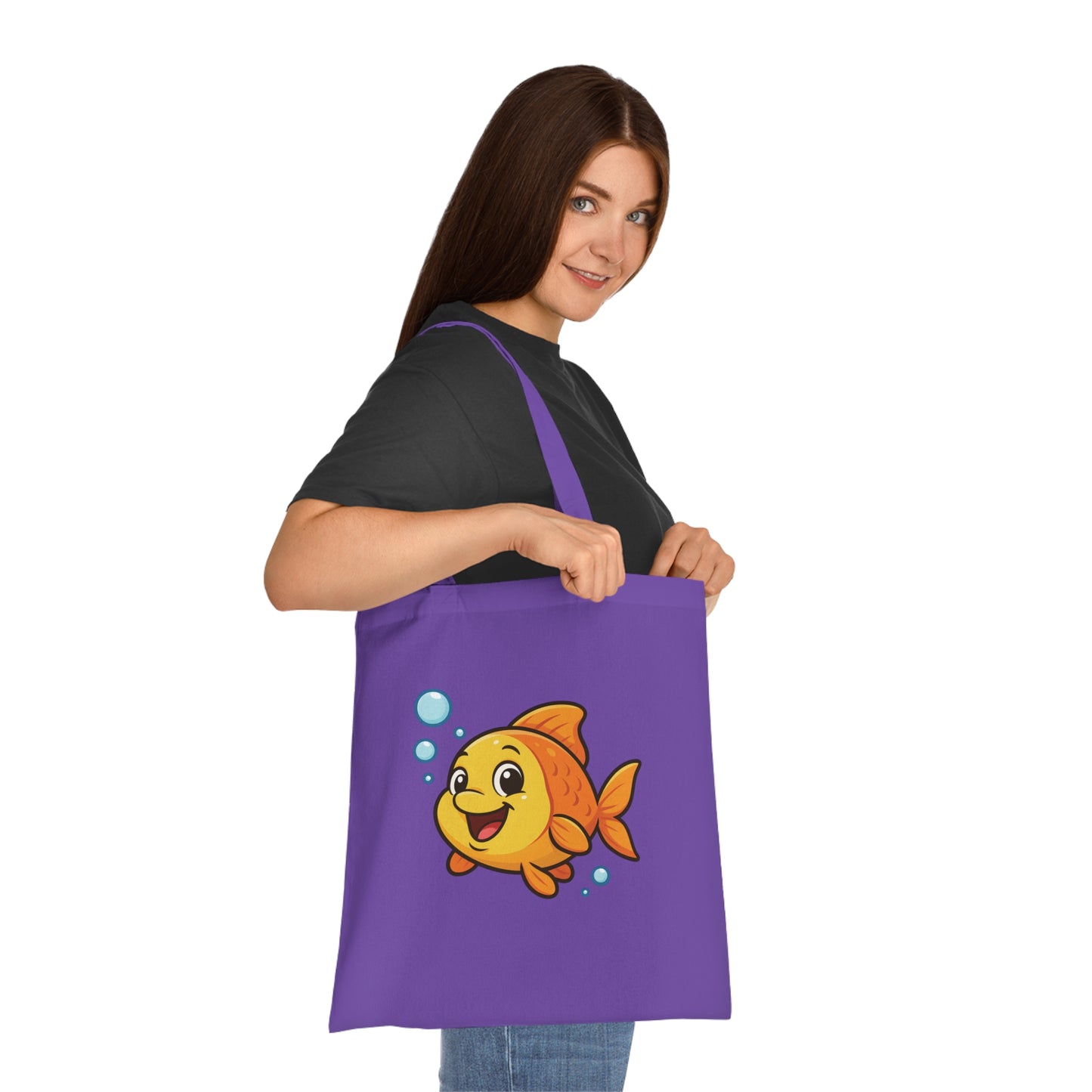 Cartoon Cute Fish Tote Bag