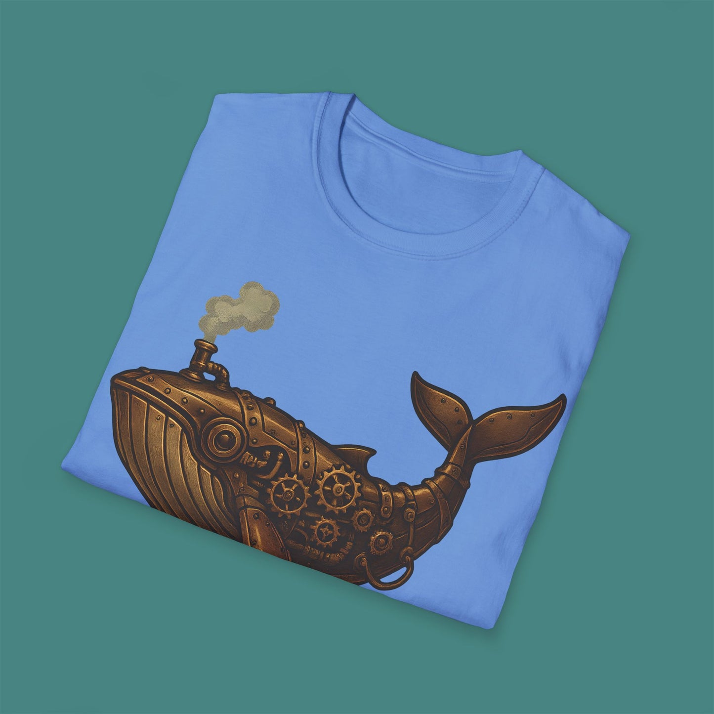 Steampunk Mechanical Whale Unisex T-Shirt