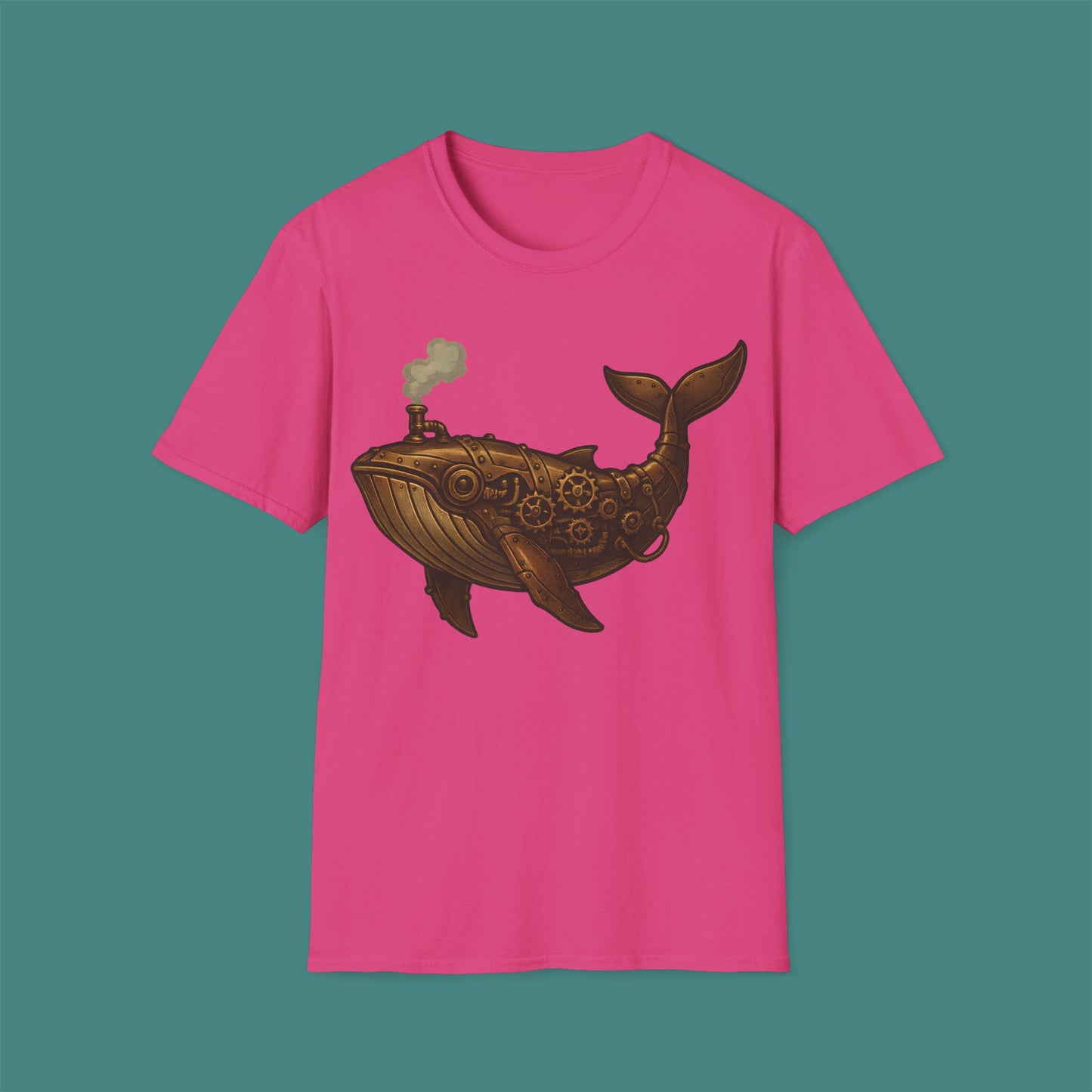 Steampunk Mechanical Whale Unisex T-Shirt