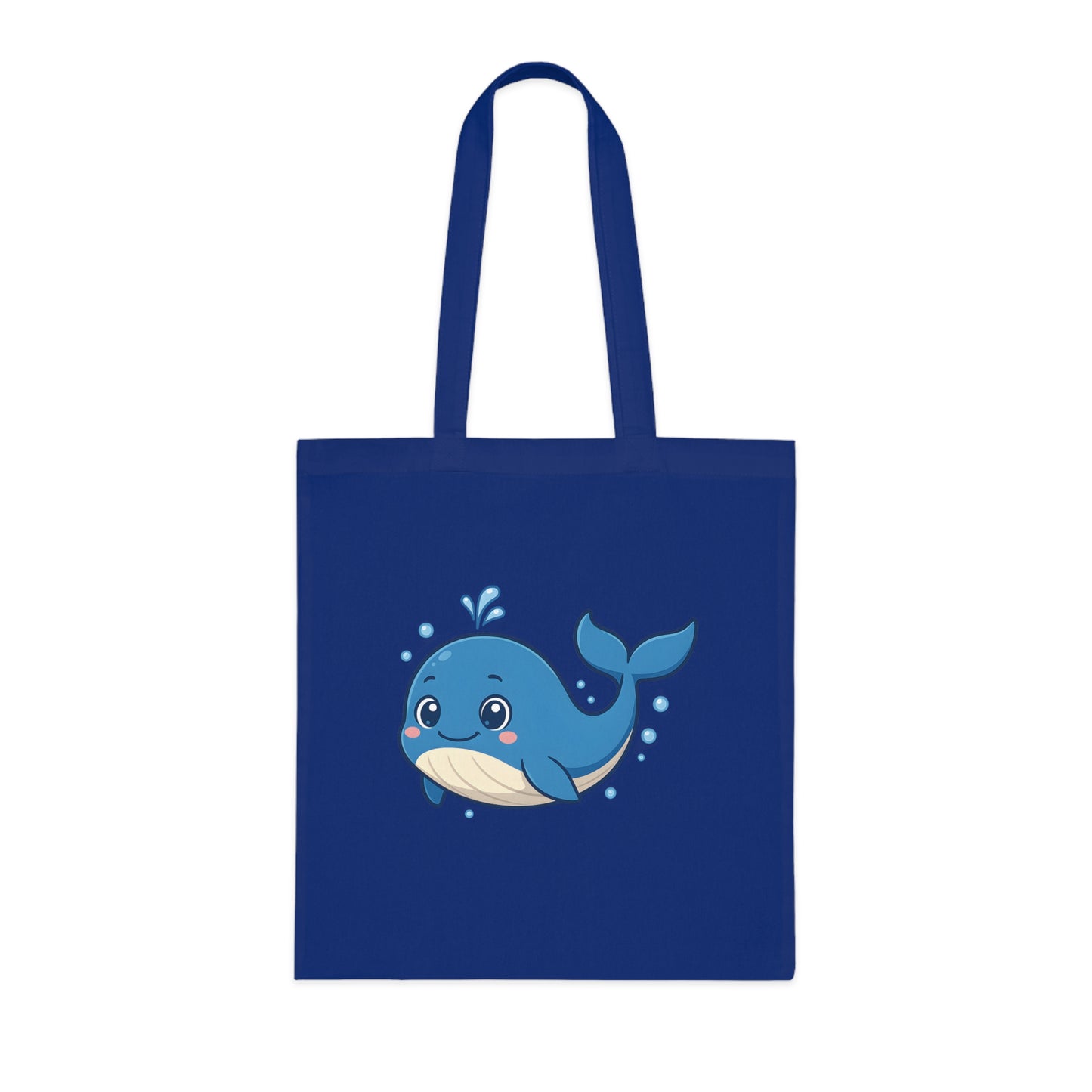 Cartoon Cute Whale Tote Bag