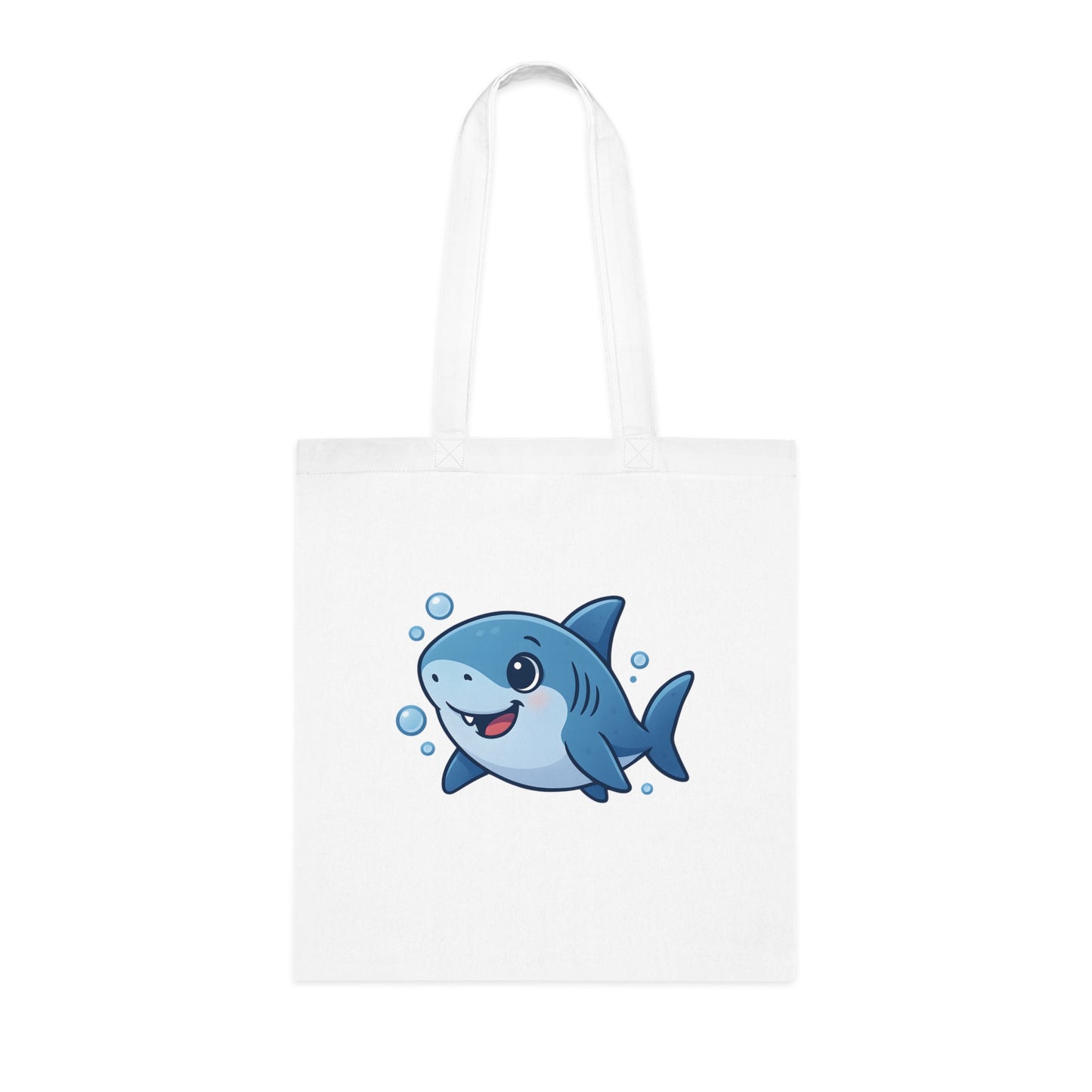 Cartoon Cute Shark Tote Bag