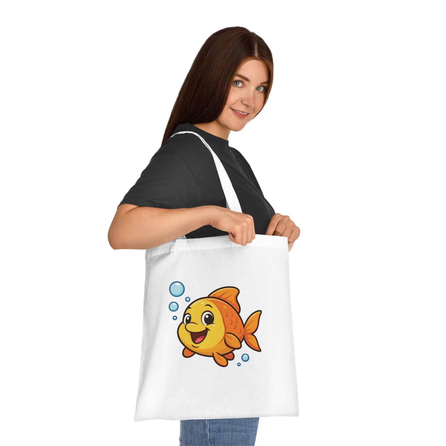 Cartoon Cute Fish Tote Bag