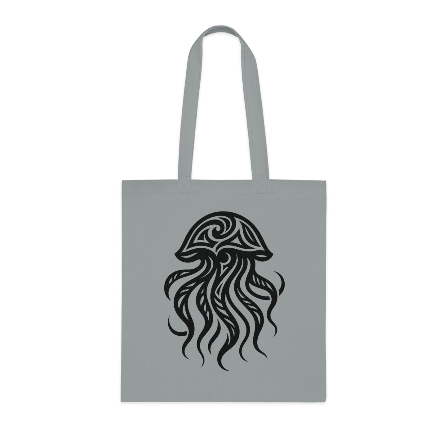 Tribal Tattoo Jellyfish Tote Bag