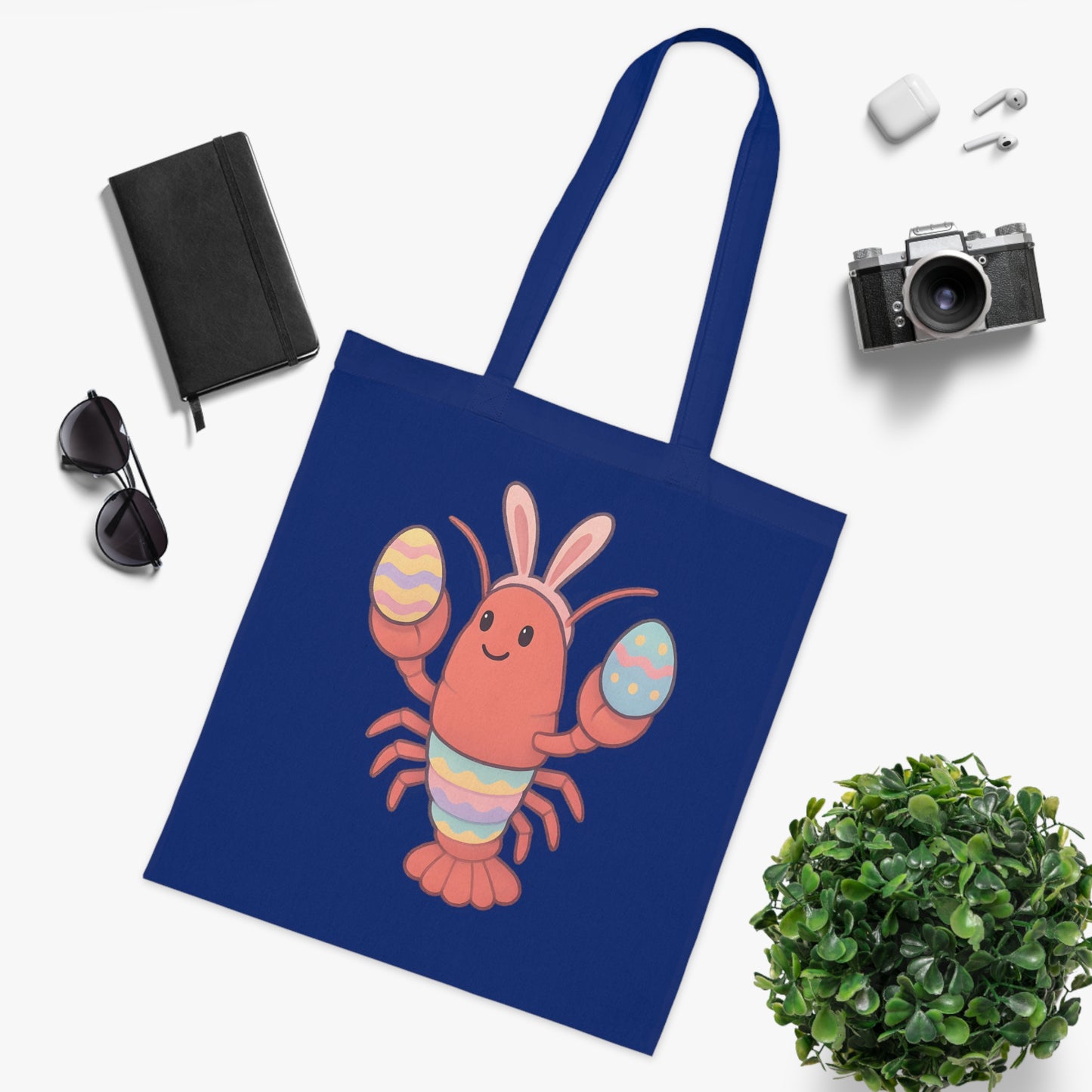 Easter Lobster Tote Bag