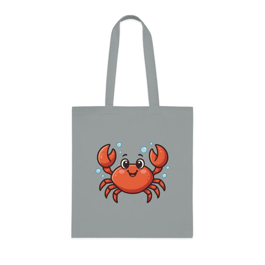 Cartoon Cute Crab Tote Bag