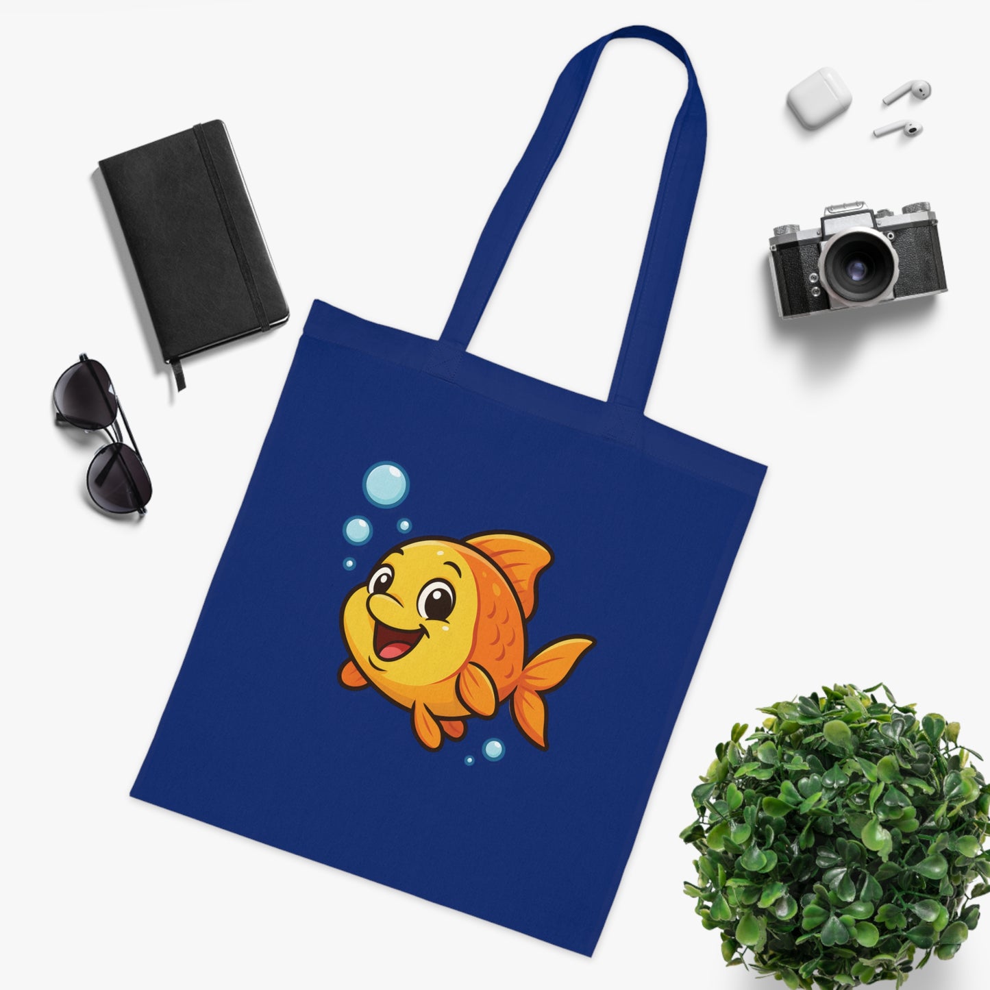 Cartoon Cute Fish Tote Bag