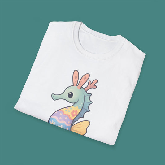 Easter Seahorse Unisex T-Shirt