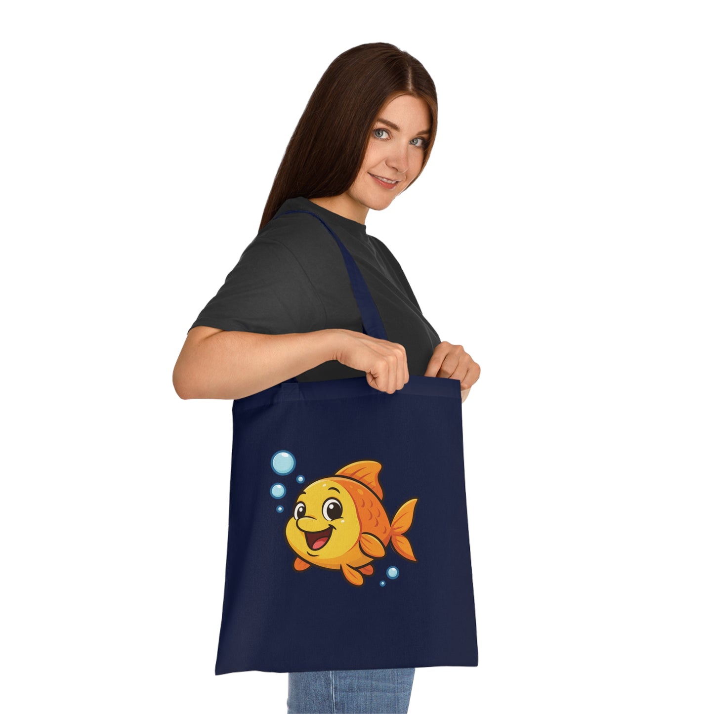 Cartoon Cute Fish Tote Bag