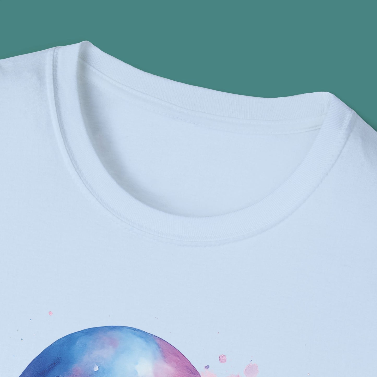 Watercolor Splash Jellyfish Unisex T-Shirt