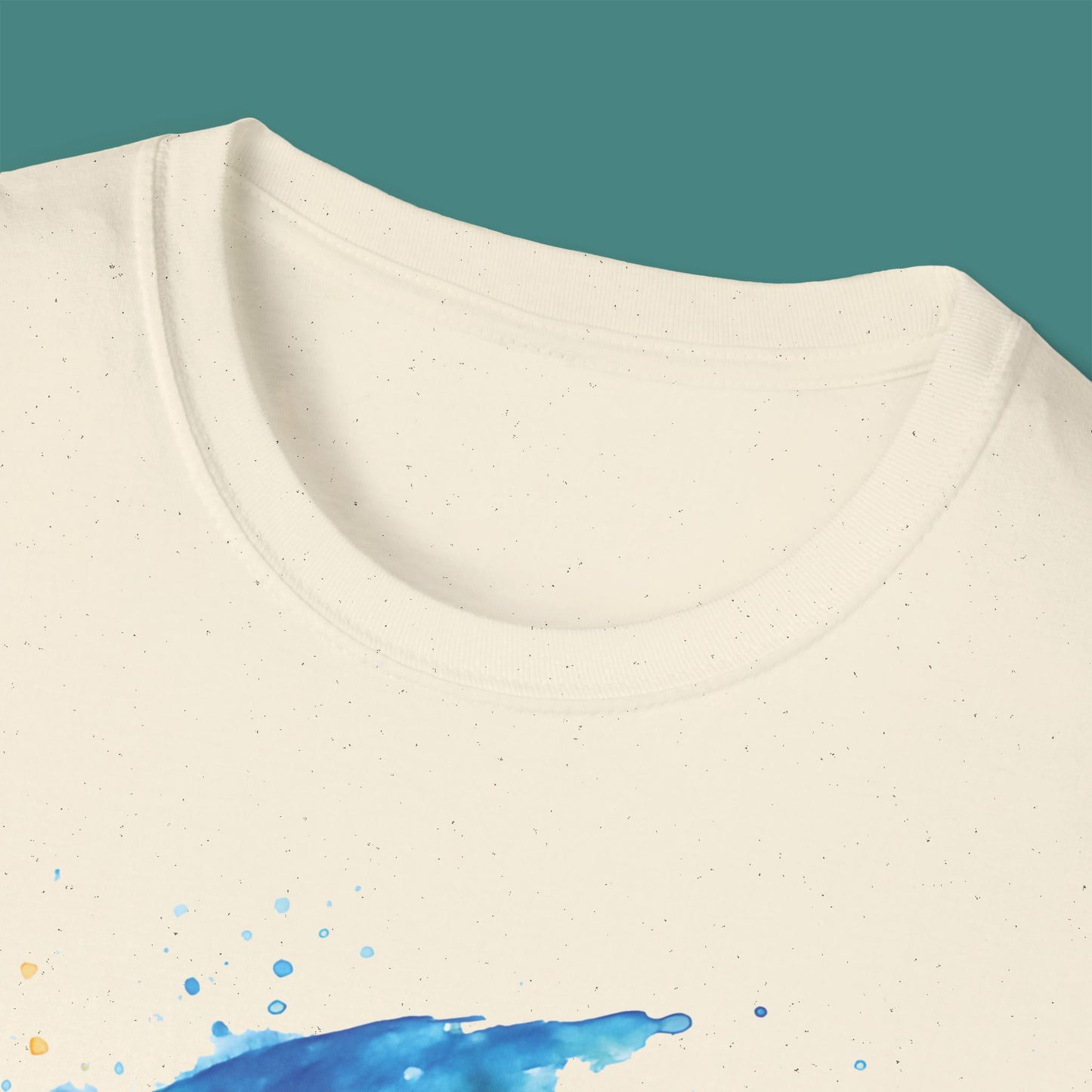 Watercolor Splash Fish Unisex T-Shirt