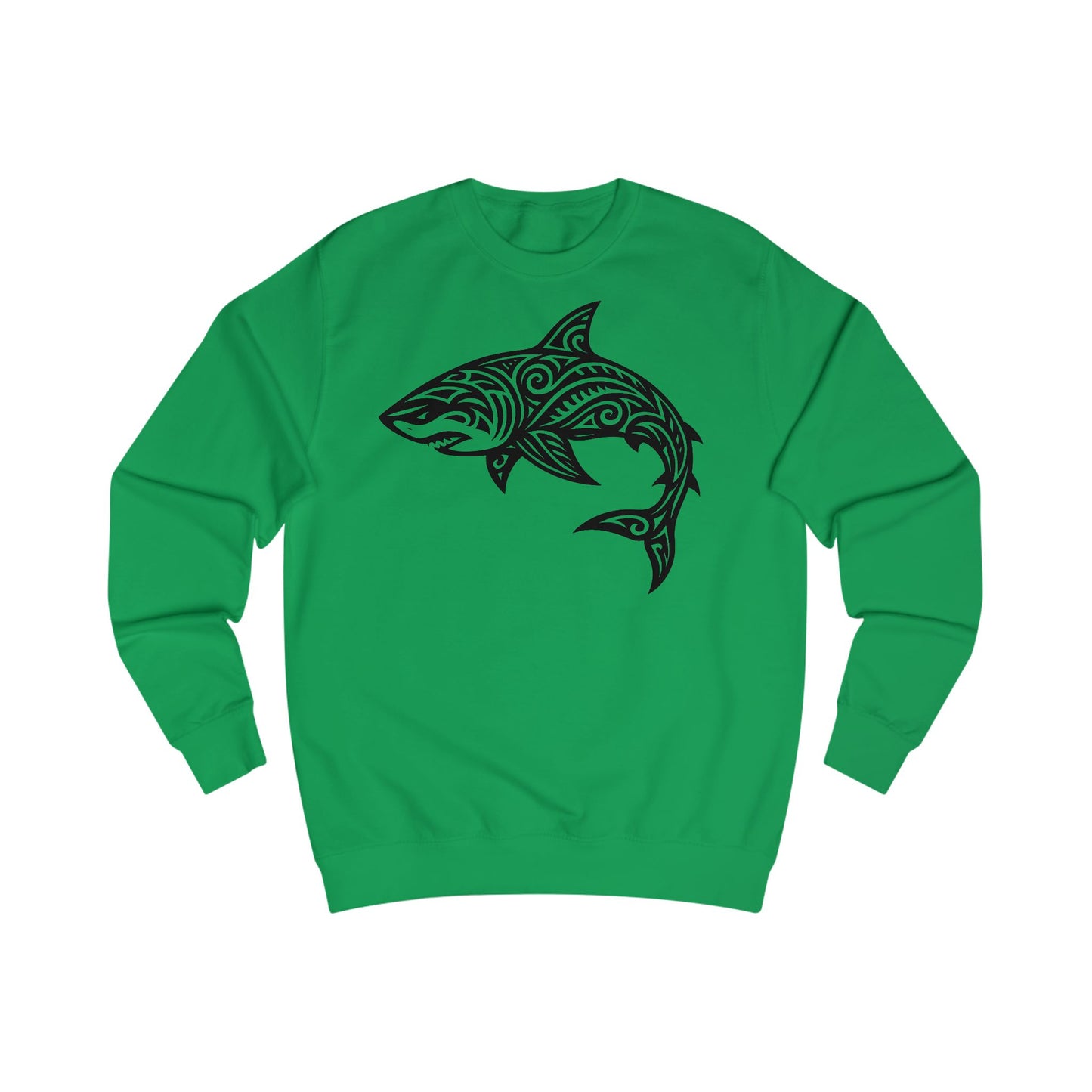 Tribal Tattoo Shark Unisex Sweatshirt