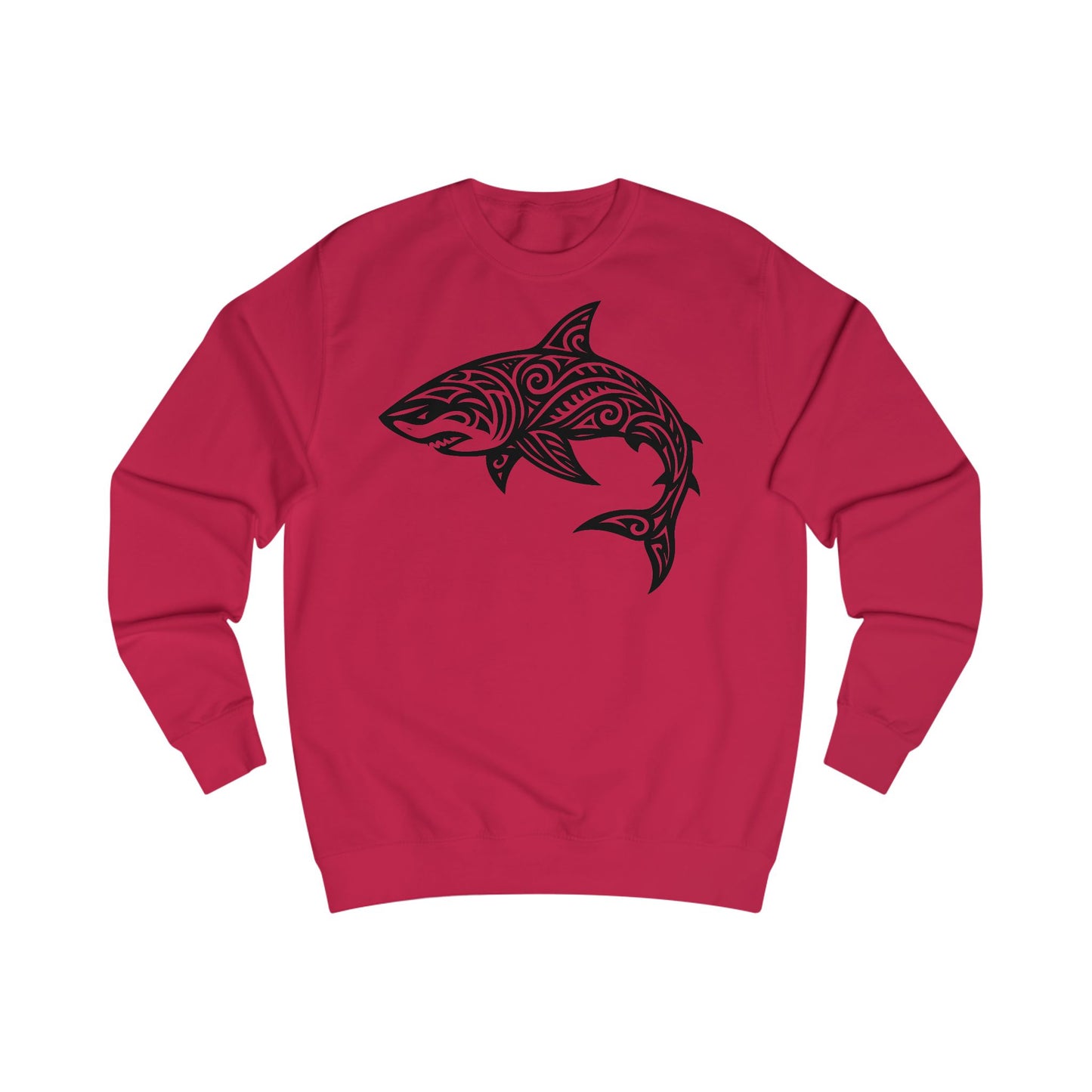 Tribal Tattoo Shark Unisex Sweatshirt