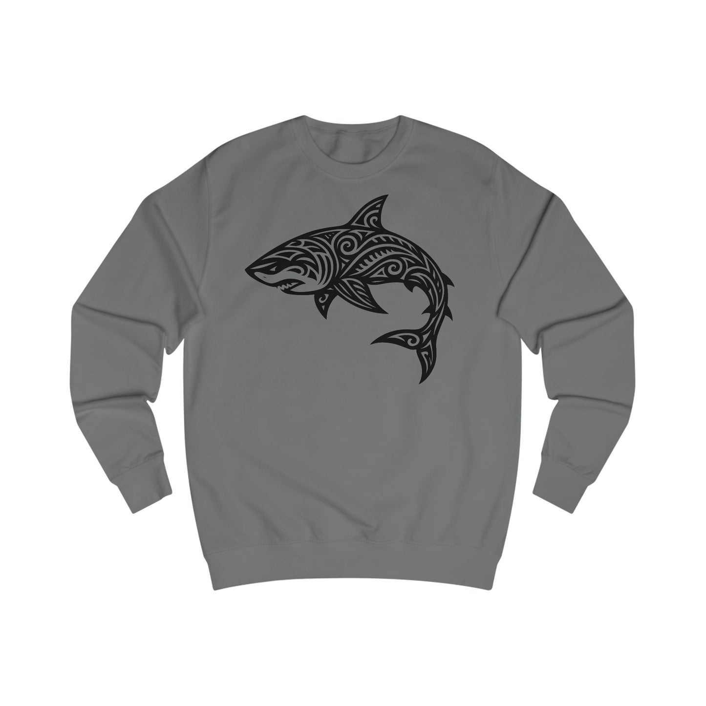Tribal Tattoo Shark Unisex Sweatshirt