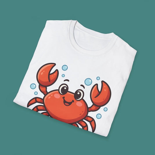 Cartoon Cute Crab Unisex T-Shirt