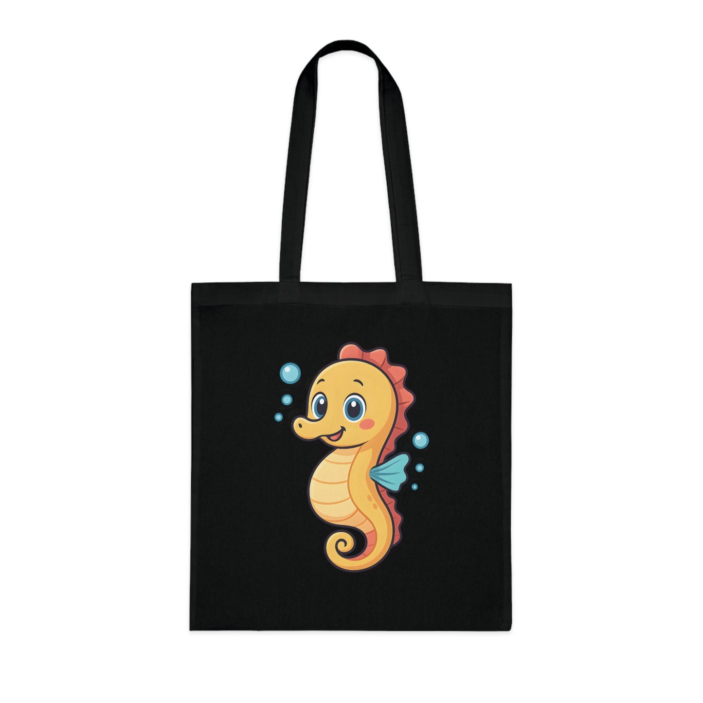 Cartoon Cute Seahorse Tote Bag