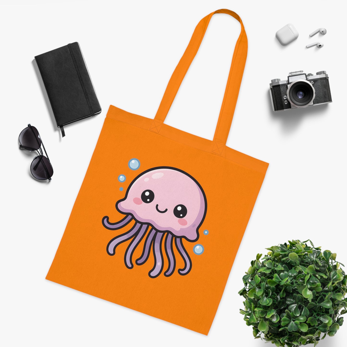 Cartoon Cute Jellyfish Tote Bag