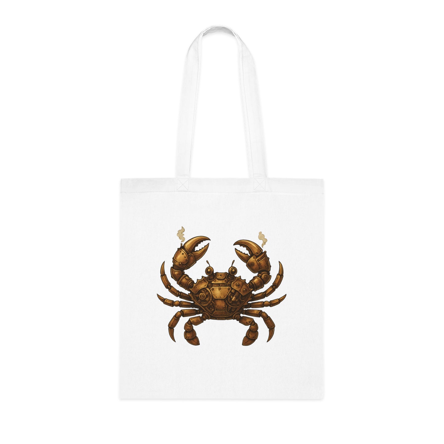 Steampunk Mechanical Crab Tote Bag