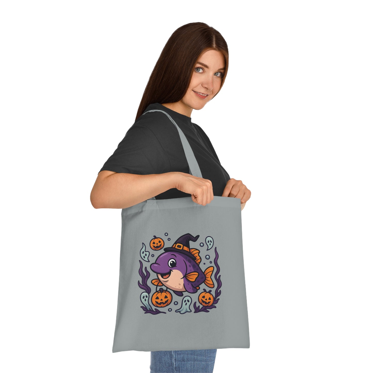 Halloween Fish Tote Bag