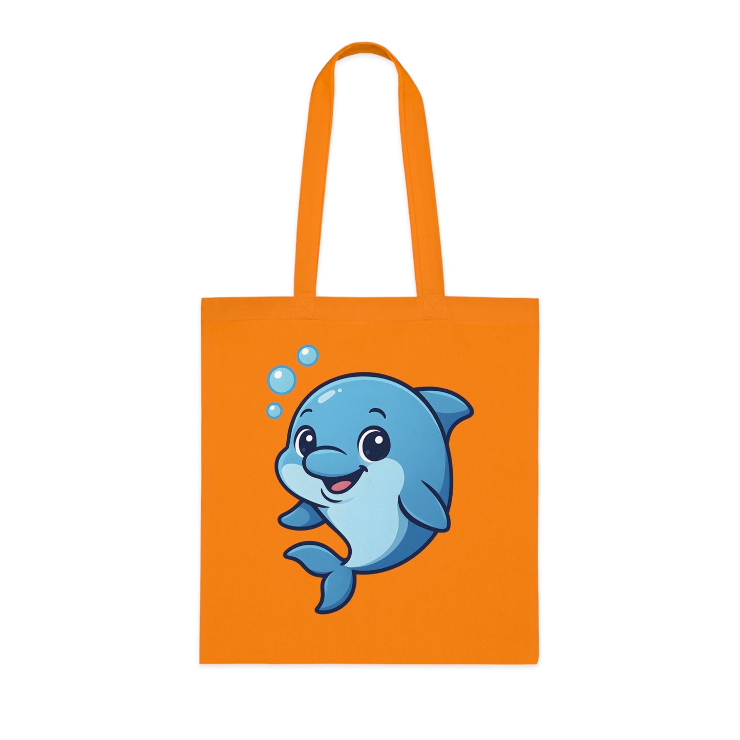 Cartoon Cute Dolphin Tote Bag