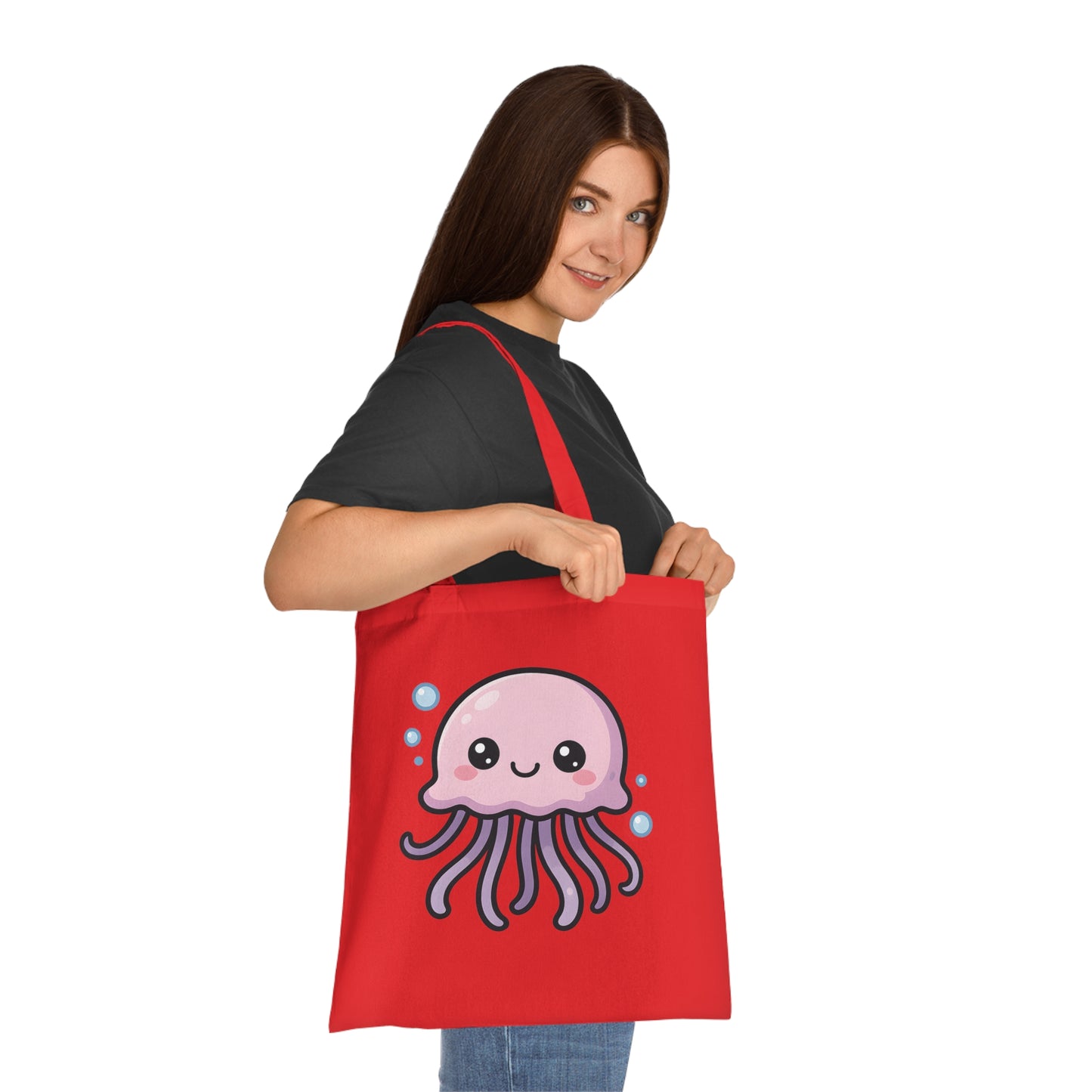Cartoon Cute Jellyfish Tote Bag