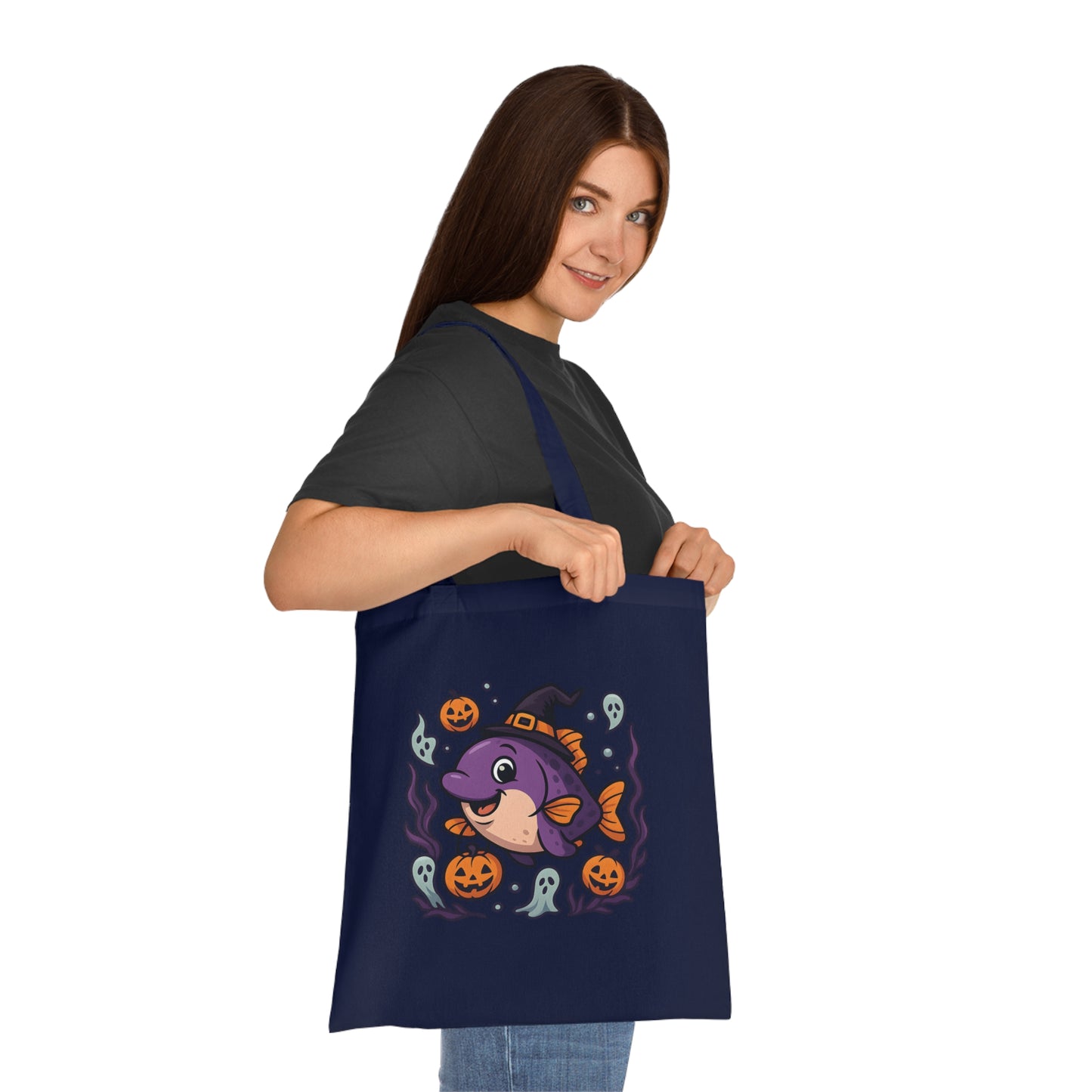 Halloween Fish Tote Bag