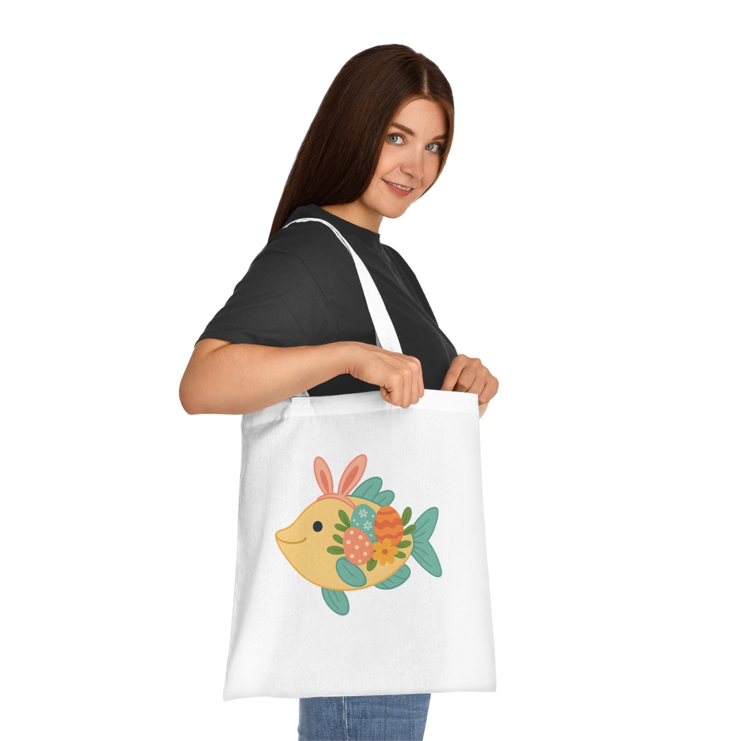 Easter Fish Tote Bag