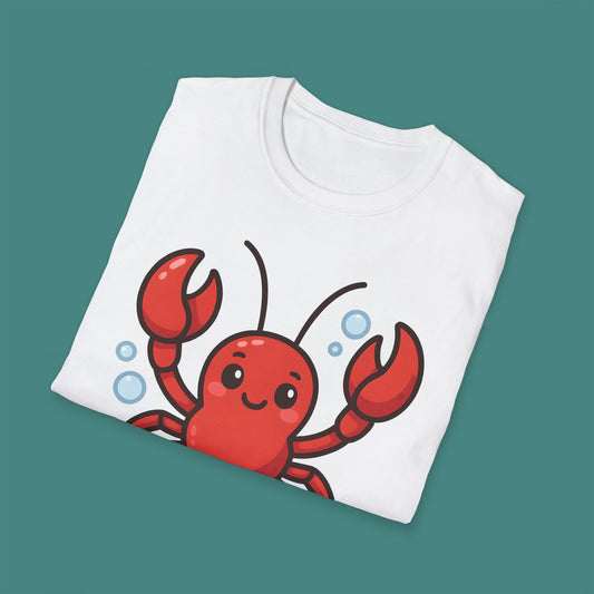 Cartoon Cute Lobster Unisex T-Shirt
