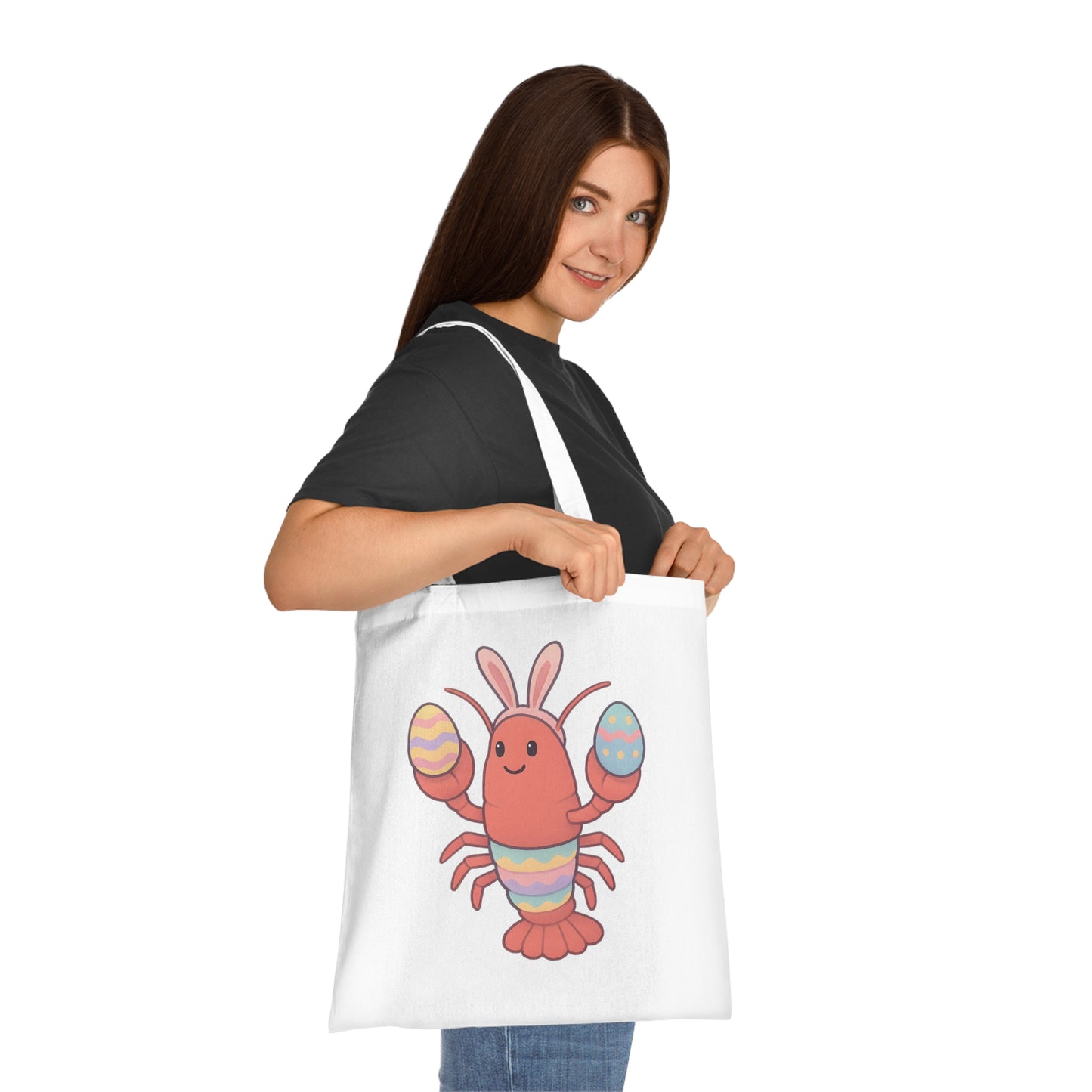 Easter Lobster Tote Bag