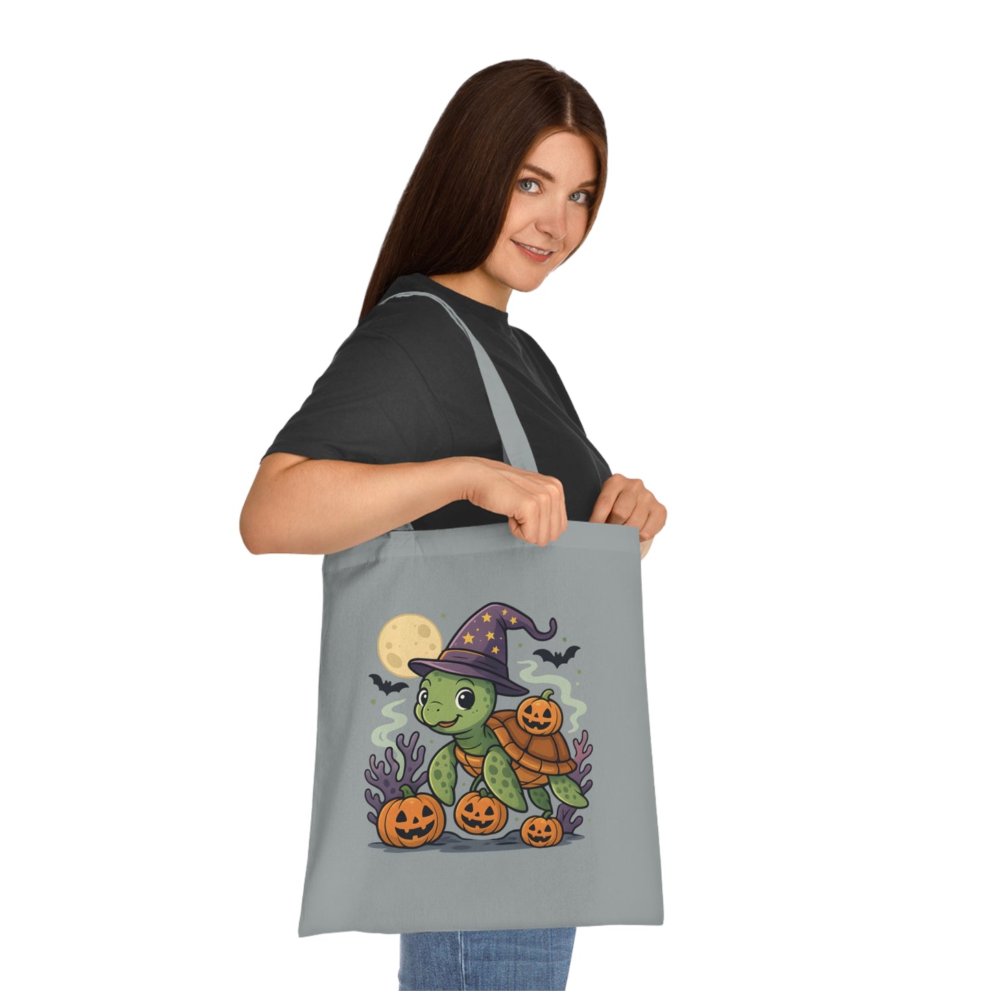Halloween Turtle Tote Bag