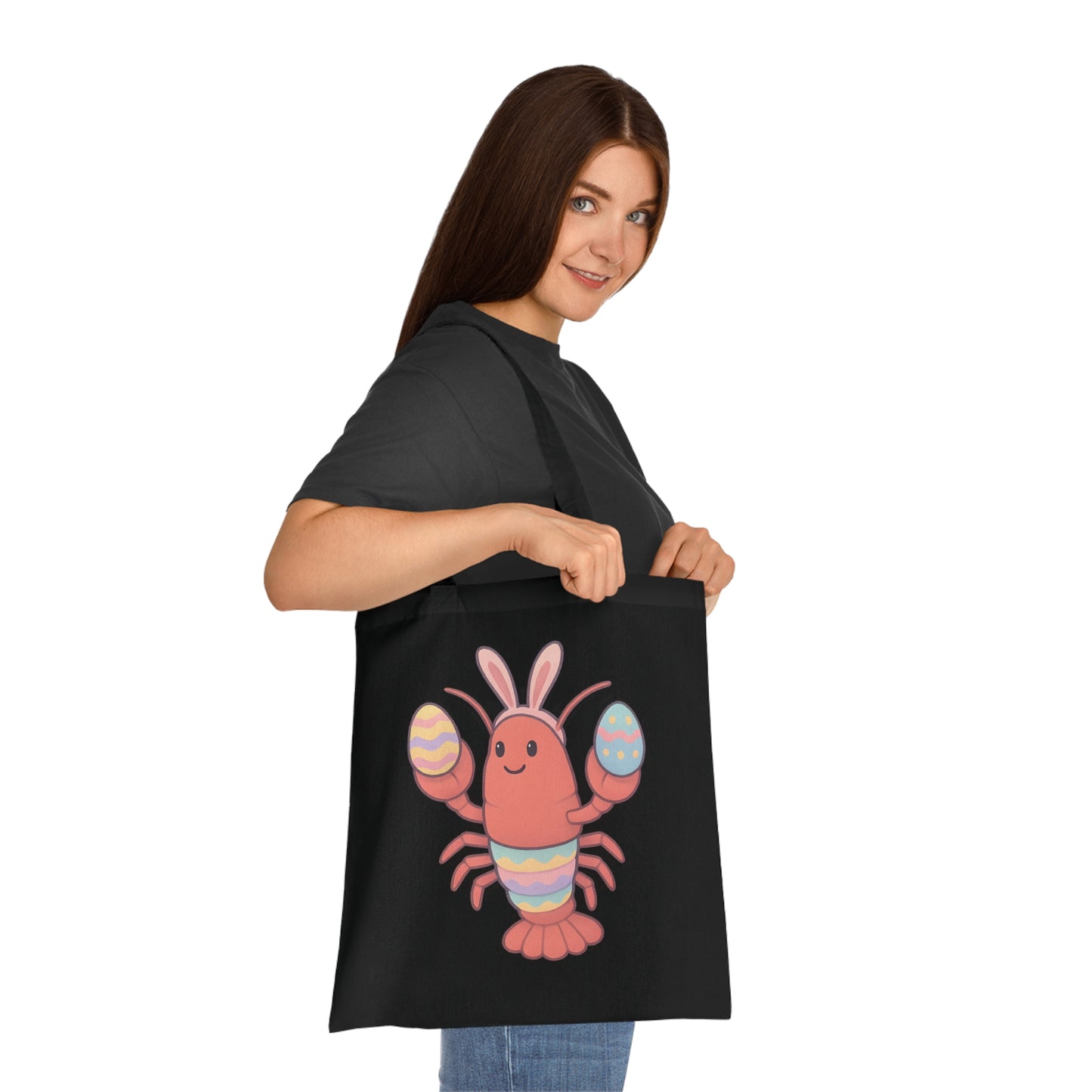 Easter Lobster Tote Bag